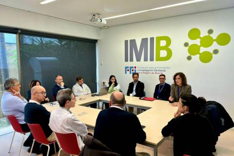 Reunión en el IMIB.